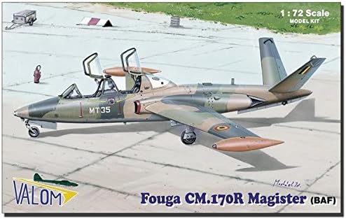 Fouga CM.170R Magister (BAF) (1/72 model kit, Valom 72087)