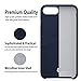 Cobble Pro Premium Leather Case Compatible with iPhone SE 2020/8 / 7, [Handcrafted] Leather Textured Back Cover with Card Slot Holder Compatible with iPhone SE 2020 SE2 / 8/7 Dark Blue