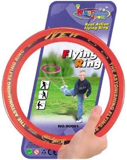 CUEYU Frisbee Flying Disc Toys for Kids 10 Inch Outdoor Flying Ring,Sprint Ring - Best Outdoor Toy