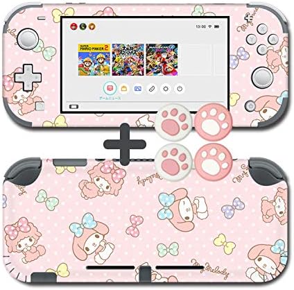Amazon Co Jp Switch Lite スイッチ ライト マイメロ サンリオ ピンク スキンシール カバー ステッカー スティックカバー付き ホビー