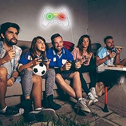 LED Game Neon Sign Gamepad Shape LED Sign Light