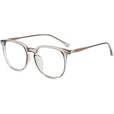 Firmoo Blue Light Glasses for Women, Men Stylish Big Frame Blue Light Blocking Glasses for Computer