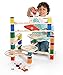 Hape Quadrilla Wooden Marble Run Construction System, Vertigo, with Bonus Marble Catcher Toy, Multicolor