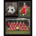 Play Hard Soccer 7x5/3.50x5 Memory Mates cardstock Double Photo Frame Sold in 10's - 5x7