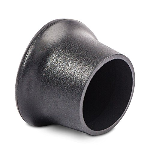 Silicone Wine Stoppers (6 pieces, Black) - Durable Silicone Rubber Beverage Preserver that is Guaranteed Spill and Leak Proof, Reusable Wine Saver with Vacuum Seal