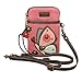 Chala Crossbody Cell Phone Purse - Women PU Leather Multicolor Handbag with Adjustable Strap