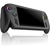 Case for ROG Xbox Ally X,BOVUGAC Fully Wrap Silicon Soft Protective Shockproof Cover with Support for ROG Xbox Ally Z2-2025.-Black