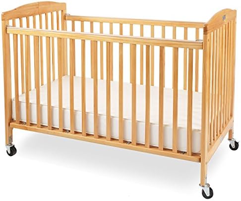 small wooden baby crib