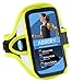 Armband Compatible with iPhone 8 7 6s 6 (NOT Plus) - for Running & Working Out - Sweat-Resistant - Fits iPhone 5 5s 5c SE with OtterBox Commuter [Yellow]