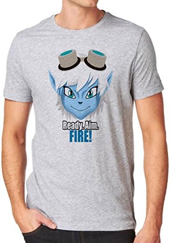League of Legends Tristana Ready Aim Fire Shirt Custom Made T-shirt (XL)