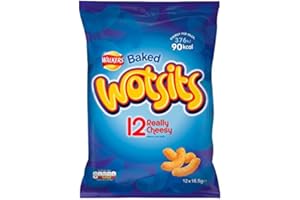 Walkers Wotsits Cheese Snacks 12 x 17g