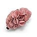 Meilliwish Flowers Rose Hair Clip Ponytail Holder 1 PCS(H41)(Pink)