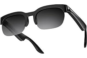 Smart Glasses with AI Translator, V6.0 Bluetooth Glasses with 150+ Translation, Smart Sunglasses for Men &amp; Woman, 120H Long Standby Music Glasses, UV Protection, Hands-Free Calls,IPX5 Waterproof1.5 out of 5 stars 2