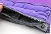 Periea Chelsy Purse Organizer - Handbag, Tote, Bag Organizer Insert - 13 Pockets, 3 Sizes, 39 Color Designs - Perfect Cosmetics Travel Pouch for Make Up (Purple, Medium)