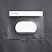 Travel Garment Bag Dress Bag Breathable Suit Cover - Full 5”gusset - Identification/Contents Card - Dust Free with Full-Length Side Zipper 54