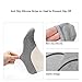 Women's No Show Socks Non Slip Casual Low Cut Boat Flat Liner Short Cotton Socks Black+Grey+White, One Size