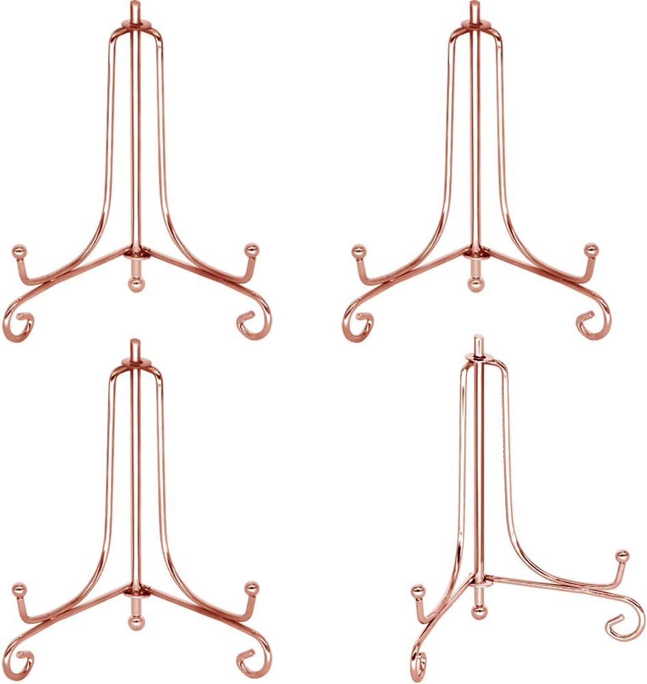 hetoco 4 piezas hierro pantalla soporte