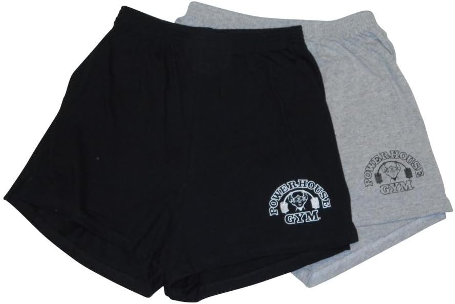 Powerhouse Gym Men's Workout Short- 2 Pack