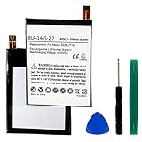 LG NEXUS 5X Cell Phone Battery (Li-Pol 3.8V 2700mAh) - Replacement For LG BL-T19 Cellular Battery - Embedded Battery with Tools