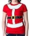 Mrs. Santa Claus Suit Junior's Costume T Shirt - X-Large Cardinal