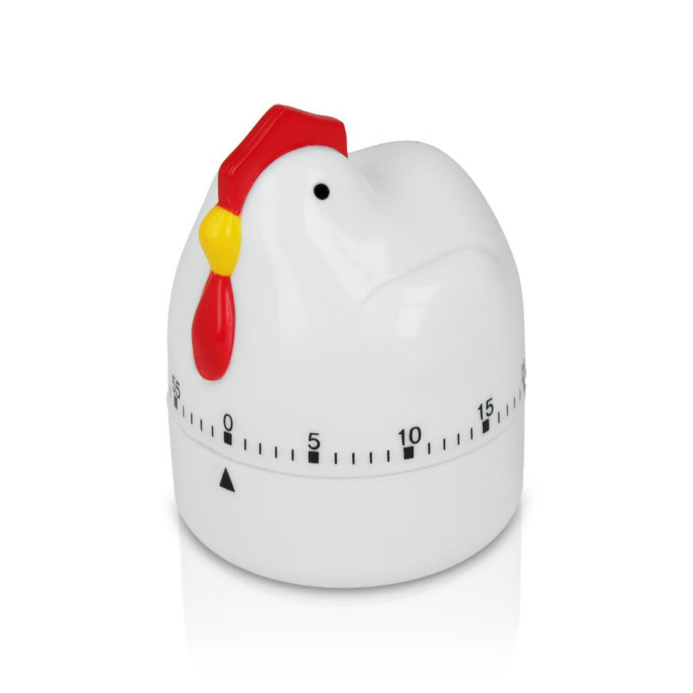 Metaltex "Hen" Timer, White