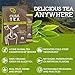 Cusa Tea & Coffee | Premium Instant English Breakfast Tea With Real Fruit & Spices | Organic Leaves Drink Mix Packets | Hot or Iced Tea (30 Single Servings)
