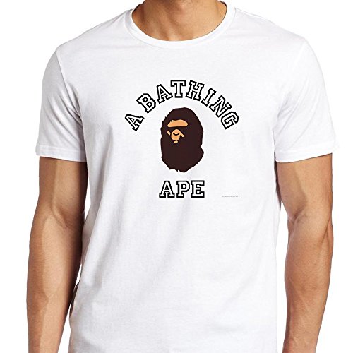 A Bathing Ape Bape Logo Vr For Small White Men T Shirt Buy Online In Bermuda At Bermuda Desertcart Com Productid