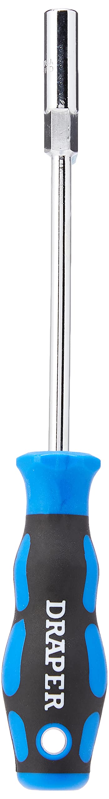 Draper 63477 Soft Grip Nut Spinner, 6 mm Size, Blue