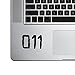 Stranger Things Eleven Tattoo 011 - Apple Macbook Laptop Vinyl Sticker Decal