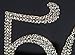 50 Cake Topper - Premium Gold Metal - 50th Birthday or Golden Anniversary Party Sparkly Rhinestone Decoration Makes a Great Centerpiece - Now Protected in a Box