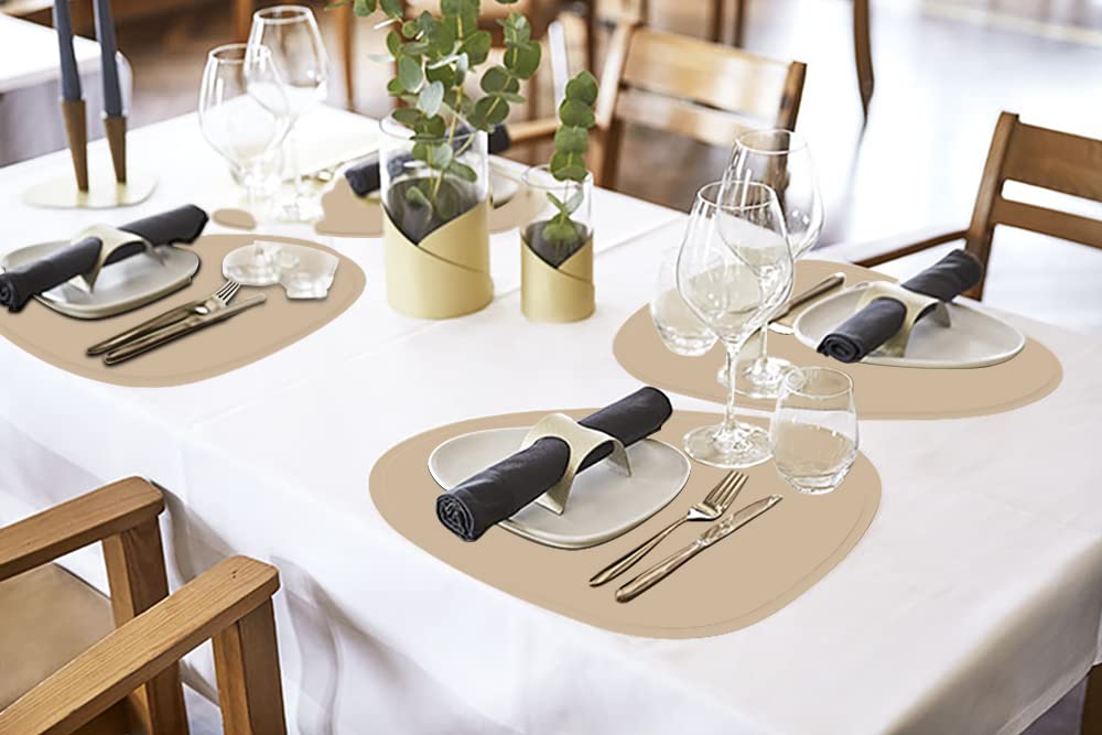 Faux Leather Placemats