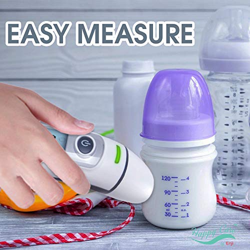 Baby, Children's, Adult Ear and Forehead Digital Thermometer - Temporal Electronic Infrared, Dual F & C Temperature Mode, Fast 1 Second Read, For Infants, Babies, Kids & Adults, Ear Termometro (blue)