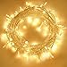 Aluan Christmas Lights Fairy String Lights 100 LED 36ft USB or Battery Operated 8 Modes Waterproof LED String Lights for Home Patio Party Wedding Christmas Indoor Outdoor Decoration, Warm White