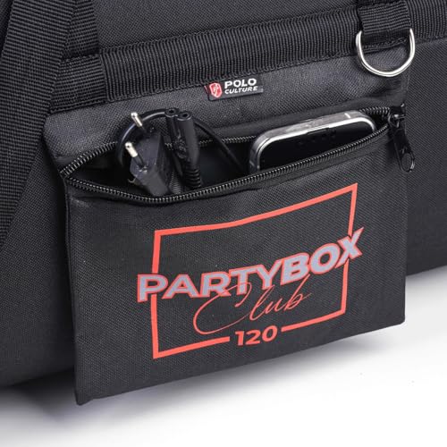 Bolsa Case Bag Capa Bisbel Compatível com Jbl Partybox Club 120 Espumada Premium