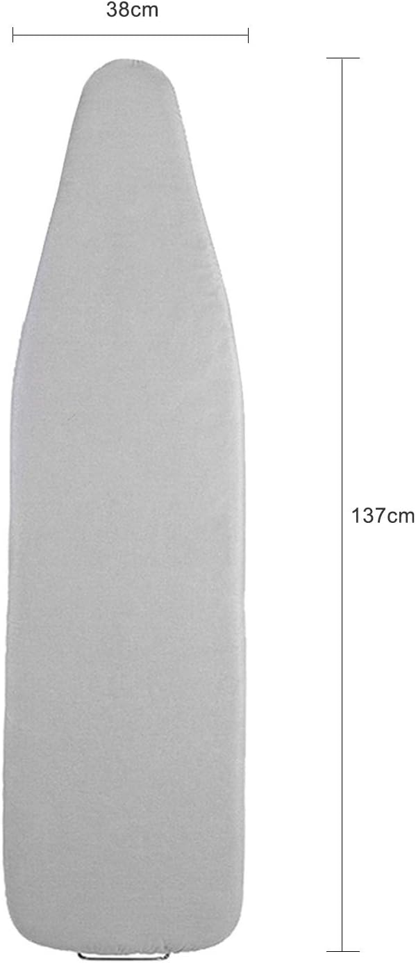 Silicone Coated, Ironing Board Cover and Pad Premium Scorching and Stain Resistant Iron / Board Covers Road 137 x 38 CM (not included board)