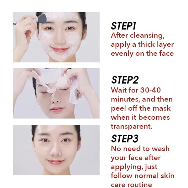 CHONGTAI 1 PC LEFILLEO COLLAGEN MASK FACIAL PEEL OFF CREAM MASK, DEEPLY FIRMING LIFTING PURIFYING REDUCE FINE LINES, 65G
