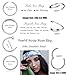 FIBO STEEL 9-84 Pcs 20G Nose Rings Hoops Stainless Steel Screw Stud Rings Piercing Jewelry CZ Inlaid