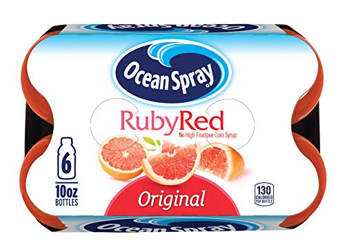 OCEAN SPRAY® RUBY RED GRAPEFRUIT JUICE DRINKS, 10 FL OZ BOTTLES, 6 COUNT (PACK OF 1)