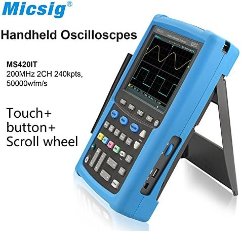 Micsig Handheld Oscilloscope Multimeter and Recorder MS420IT 200 MHz 2CH