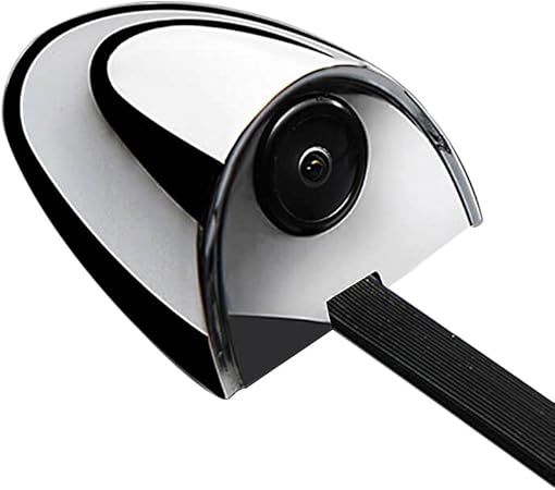 Amazon Obest サイドカメラ ドアミラー死角対応 左右側切り替え可能 超小型 鏡像 高画質車載カメラ 一年保証 シルバー バック カメラ本体 車 バイク