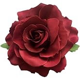 Multicolor Fabric Rose Flower Brooch Mexican Red Rose Flowers Clips Pins Brooch Accessories
