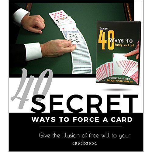 Magic Training Course - 40 Ways to Secretly Force A Card by Magic Makers - Amaze People with Your Ability to Force Someone to Pick a Specific Card
