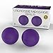 Lacrosse Massage Balls For Trigger Point Release & Pain Relief - Feel Better, Relax & Ease Pain At Home– Trigger Point Therapy For Shoulders, Back & More with Free Exercise Guide & Travel Bag