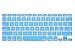 Kuzy Keyboard Silicone Cover Skin for Macbook/Macbook Pro 13-Inch/15-Inch/17-Inch Aluminum Unibody fits MacBook with or without Retina Display - Sky Blue