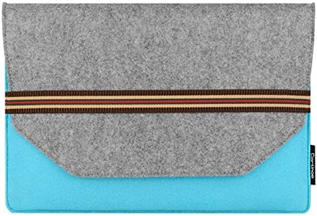 YIYINOE Branf Wool Felt Ultra-thin Laptop Sleeve Case For Apple macbook Air Pro Retina 11 11.6 laptop bag For Mac book 13.3 inch Liner Sleeve Bag for women men Blue
