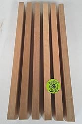 3/4” x 2” x 16” Combo of 6 Walnut 6 Cherry