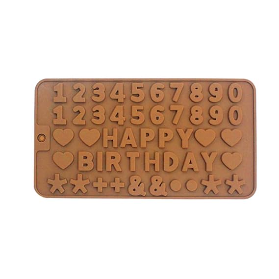 Lazzboy Neu Silikon Schokolade Form Schokolade backen Werkzeuge Jelly und Candy Mold DIY Zahlen Obst Küche Gadgets Gute