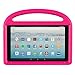 LEDNICEKER Kids Case for Fire HD 10 2017 - Light Weight Shock Proof Handle Friendly Convertible Stand Kids Case for Fire HD 10.1 inch (7th Generation, 2017 Release) - Magenta/Rose