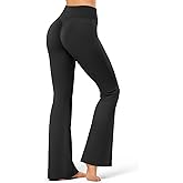 Butt Scrunch Flare Leggings for Women,Workout Seamless Yoga Pants Pilates Outifits,Bootcut High Waist Tummy Control