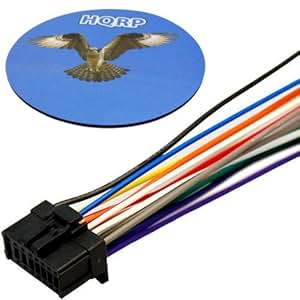 Amazon.com: HQRP Car Radio / Stereo Wire Wiring Harness Plug for